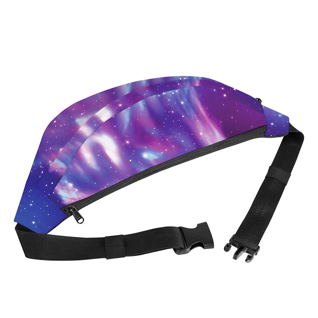 Galaxy Howling Wolf Spirit Print Fanny Pack
