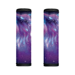 Galaxy Howling Wolf Spirit Print Handle Covers