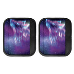 Galaxy Howling Wolf Spirit Print Handle Covers