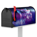 Galaxy Howling Wolf Spirit Print Mailbox Cover