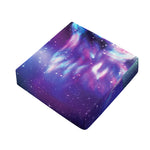Galaxy Howling Wolf Spirit Print Outdoor Seat Cushion Cover