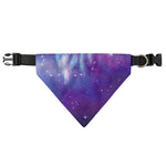 Galaxy Howling Wolf Spirit Print Over The Collar Dog Bandana