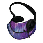 Galaxy Howling Wolf Spirit Print Pet Sling Carrier