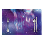 Galaxy Howling Wolf Spirit Print Placemat