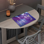 Galaxy Howling Wolf Spirit Print Placemat