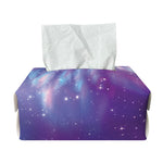 Galaxy Howling Wolf Spirit Print Rectangle Tissue Box Cover