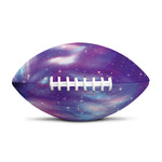Galaxy Howling Wolf Spirit Print Rugby Ball