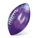 Galaxy Howling Wolf Spirit Print Rugby Ball