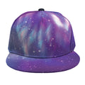 Galaxy Howling Wolf Spirit Print Snapback Cap