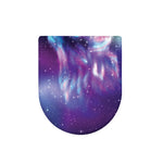Galaxy Howling Wolf Spirit Print Toilet Lid Cover