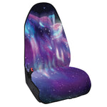 Galaxy Howling Wolf Spirit Print Waterproof Car Seat Cover
