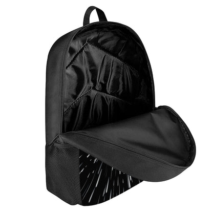 Galaxy Hyperspace Print 17 Inch Backpack