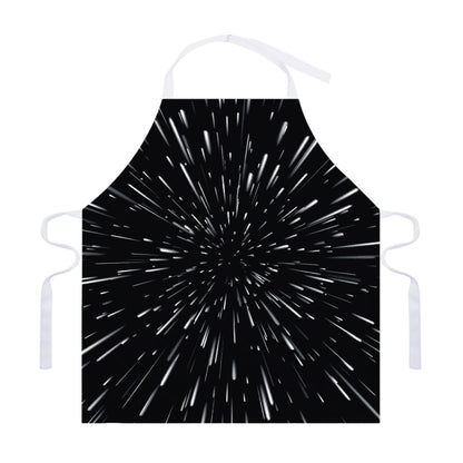 Galaxy Hyperspace Print Adjustable Apron