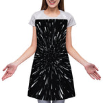 Galaxy Hyperspace Print Adjustable Apron