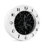 Galaxy Hyperspace Print Alarm Clock