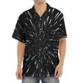 Galaxy Hyperspace Print Aloha Shirt