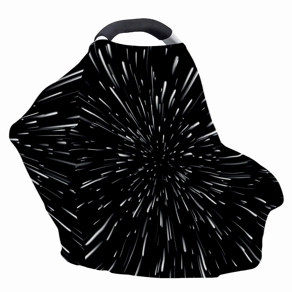 Galaxy Hyperspace Print Baby Seat Cover