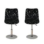 Galaxy Hyperspace Print Bar Stool Covers