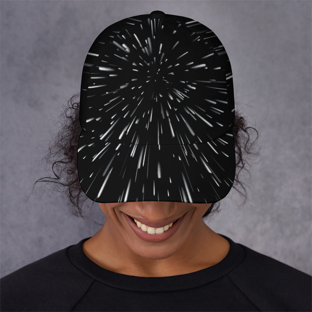 Galaxy Hyperspace Print Baseball Cap