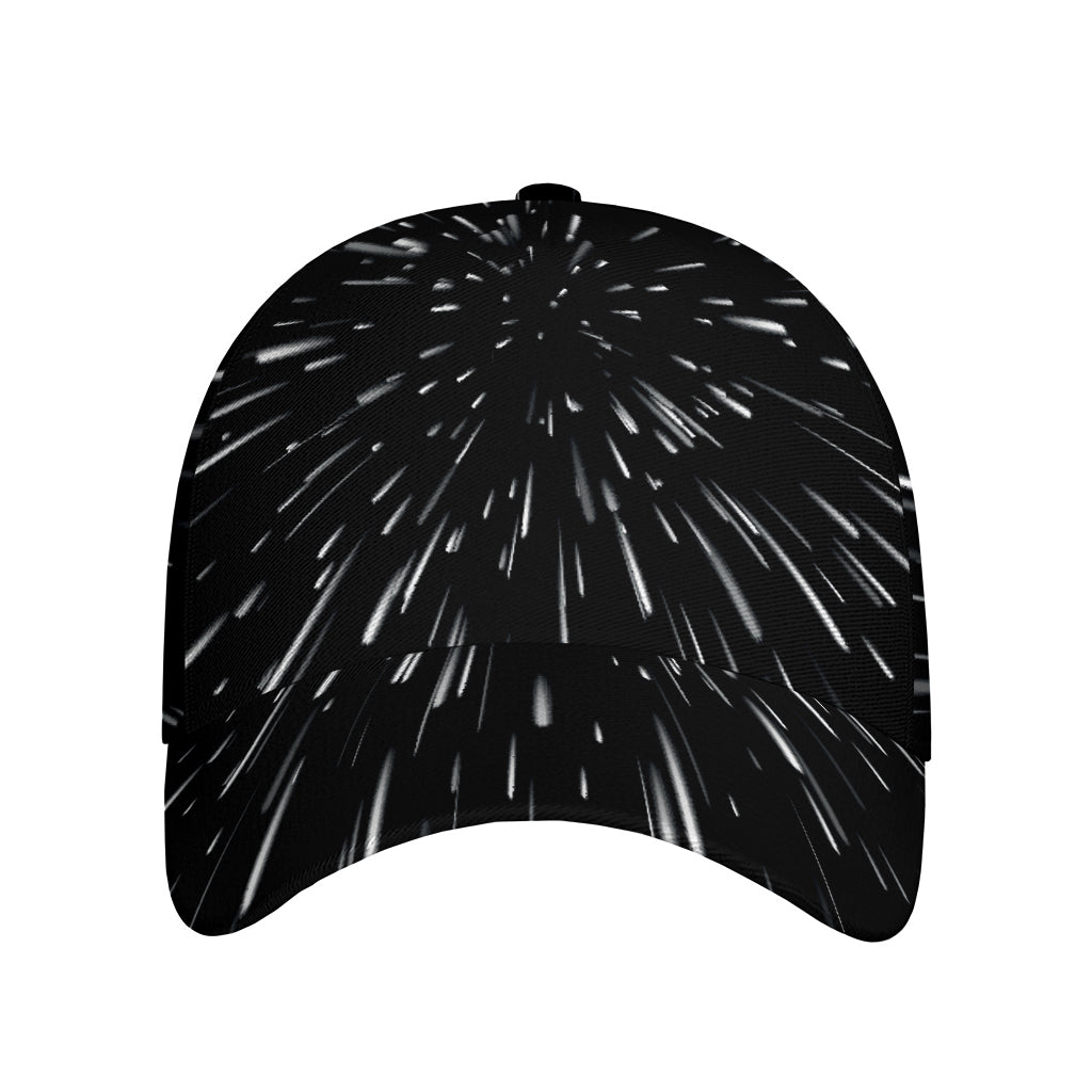 Galaxy Hyperspace Print Baseball Cap