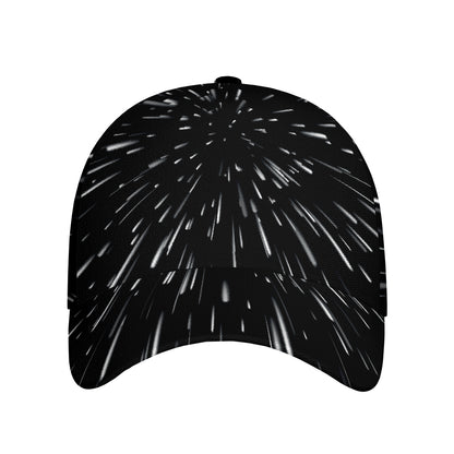 Galaxy Hyperspace Print Baseball Cap