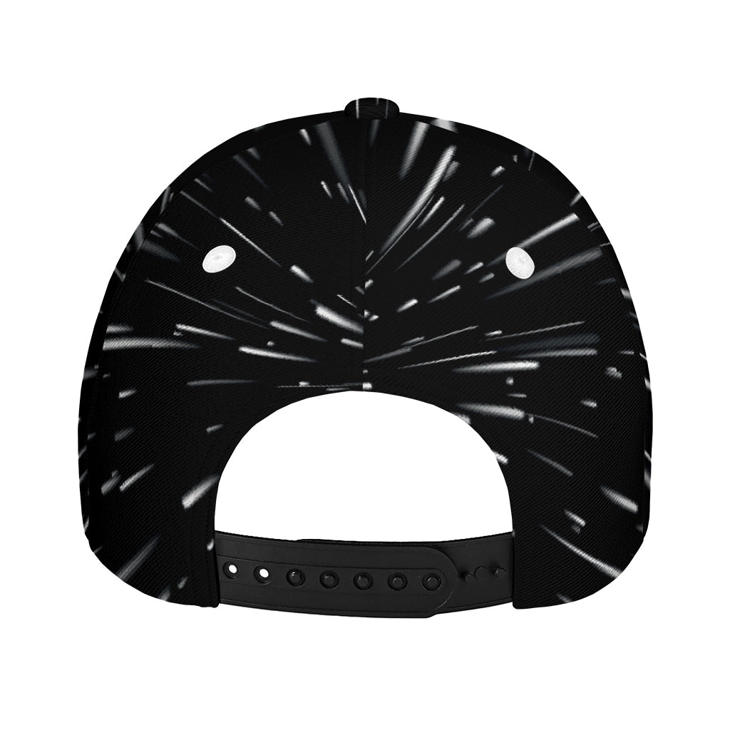 Galaxy Hyperspace Print Baseball Cap