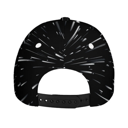 Galaxy Hyperspace Print Baseball Cap