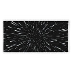 Galaxy Hyperspace Print Beach Towel