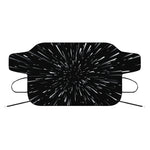 Galaxy Hyperspace Print Car Windshield Snow Cover