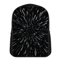 Galaxy Hyperspace Print Casual Backpack