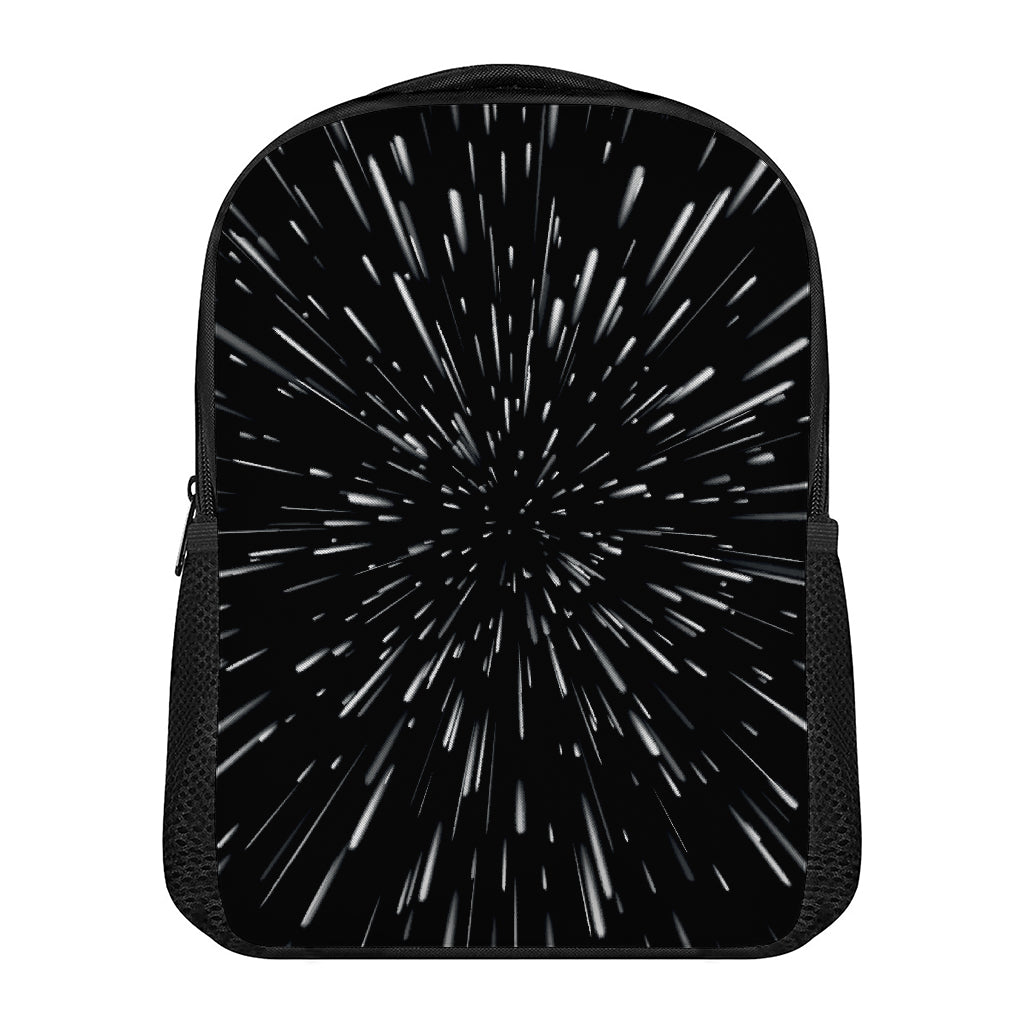 Galaxy Hyperspace Print Casual Backpack