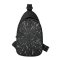 Galaxy Hyperspace Print Sling Bag
