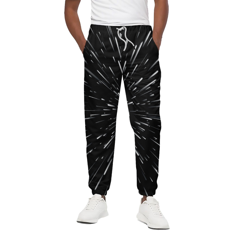 Galaxy Hyperspace Print Cotton Pants
