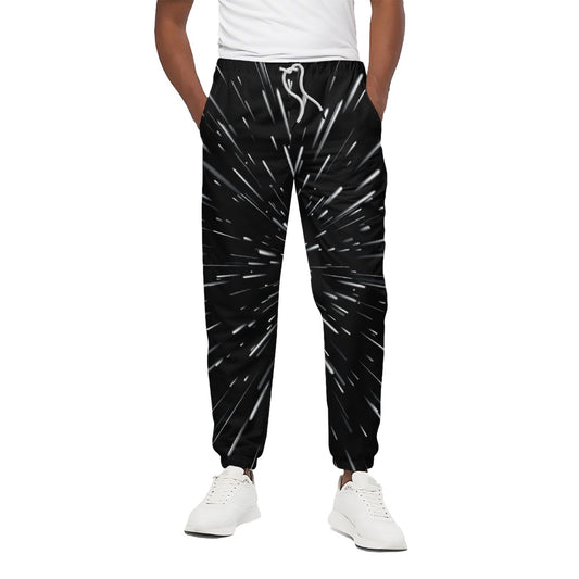Galaxy Hyperspace Print Cotton Pants