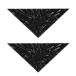 Galaxy Hyperspace Print Dog Bandana