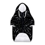Galaxy Hyperspace Print Dog Zip Up Hoodie