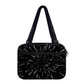Galaxy Hyperspace Print Double Strap Bible Bag