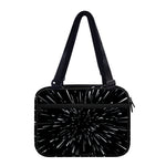 Galaxy Hyperspace Print Double Strap Bible Bag
