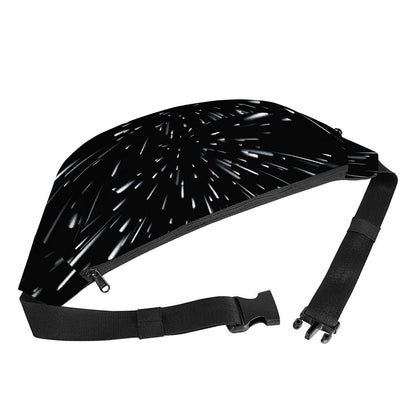 Galaxy Hyperspace Print Fanny Pack