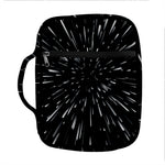 Galaxy Hyperspace Print Front Pocket Bible Bag