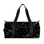 Galaxy Hyperspace Print Gym Bag