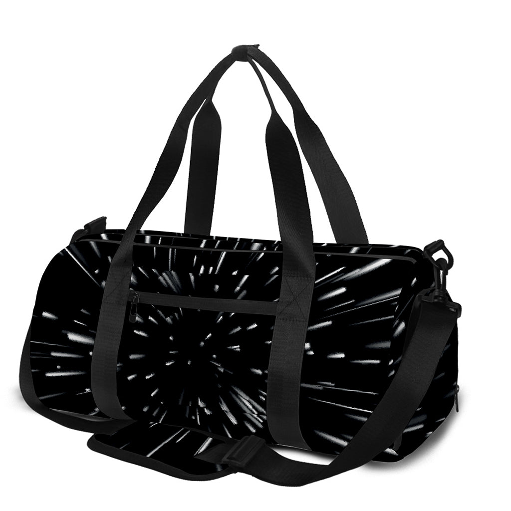 Galaxy Hyperspace Print Gym Bag