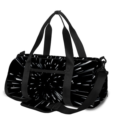 Galaxy Hyperspace Print Gym Bag