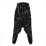 Galaxy Hyperspace Print Hammer Pants