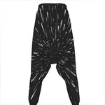 Galaxy Hyperspace Print Hammer Pants