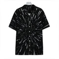 Galaxy Hyperspace Print Hawaiian Shirt