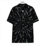 Galaxy Hyperspace Print Hawaiian Shirt