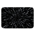 Galaxy Hyperspace Print Indoor Door Mat
