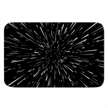 Galaxy Hyperspace Print Indoor Door Mat