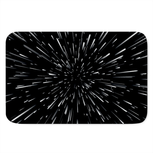 Galaxy Hyperspace Print Indoor Door Mat